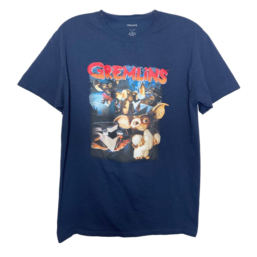 Gremlins Navy Blue Tshirt Gremlins Navy Blue Tshirt